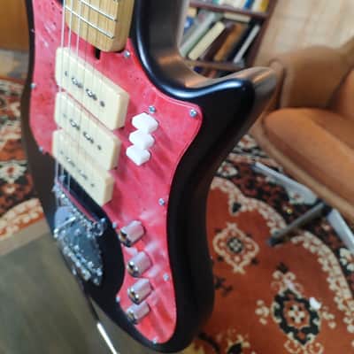 Ural 650 Style Electric Guitar Tremolo USSR UA Rare Deluxe Precision image 5