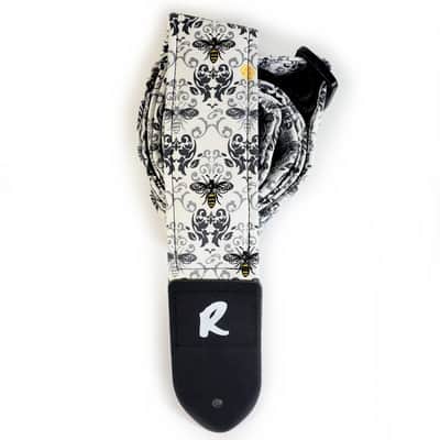 Honey Bee Guitar Strap - Bee Guitar Strap - Bees  Guitar Strap -Double Padded for Comfort - Univers image 3