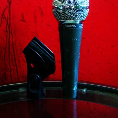 Vintage 1980's Realistic Highball / Shure SM58 Handheld Cardioid Dynamic Microphone Low Z w extras # 6 image 11