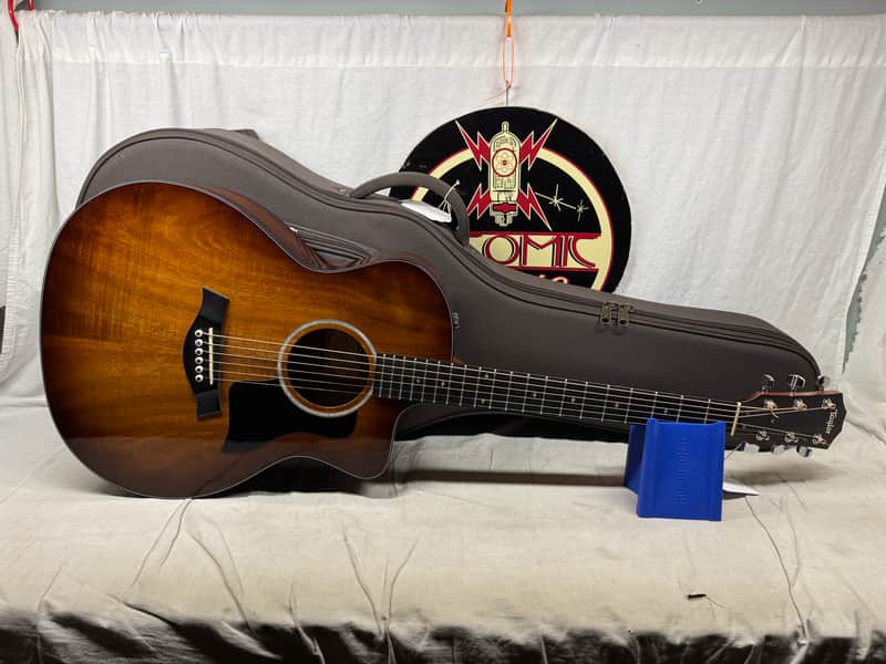 Taylor 224ce-K DLX Deluxe Grand Auditorium Acoustic-Electric Guitar with Case 2017 image 1