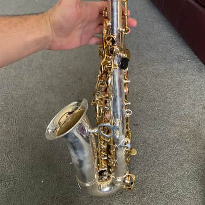 Jupiter Artist Alto Saxophone JAS-869 Silver and Gold image 3