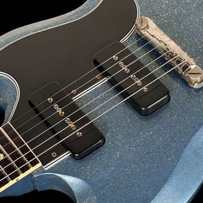 2025 Gibson SG '63 Special Custom Shop Murphy Lab Light Aged ~ TV Pelham Blue Sparkle image 5