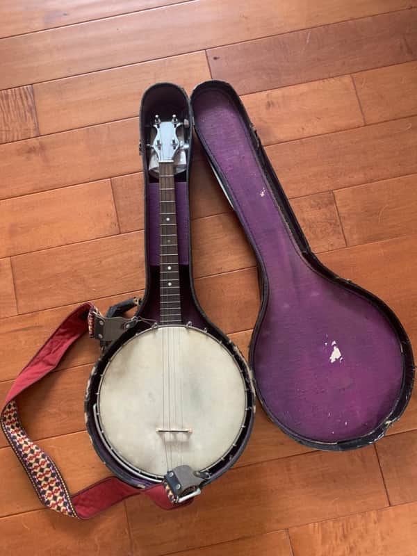 Vega Tenor Banjo and Case, 1920s image 1