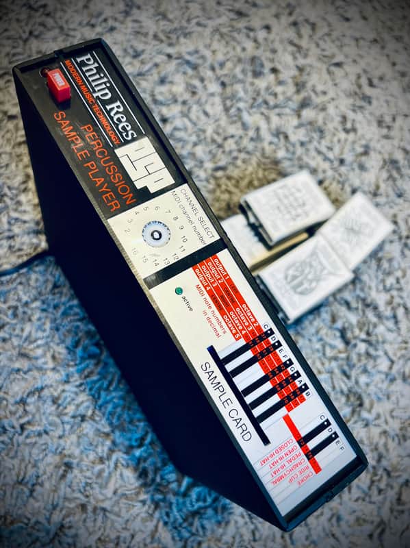 Philip Rees  Percussion Sample Player 1991 Vintage Drummachine image 1