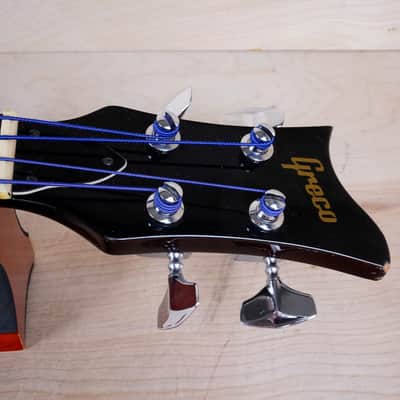 Greco VB50 Violin Bass MIJ 1986 Sunburst Vintage Japan w/ OHSC image 4