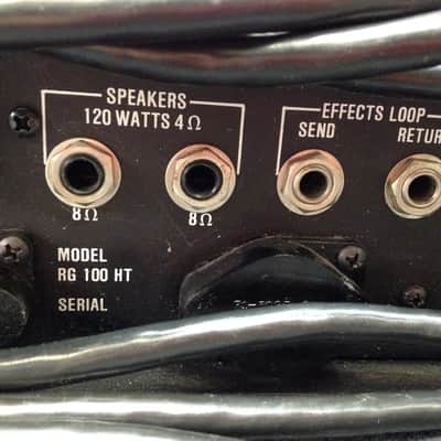 Randall RG100HT Guitar Amplifier Solid State Rack Mount Unit w/ Footswitch image 8