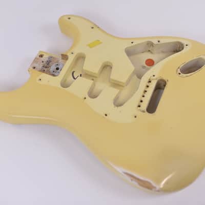 1978-1979 Fender Stratocaster BODY Olympic White 3-bolt 1970's Vintage 1975,1976,1977 image 7