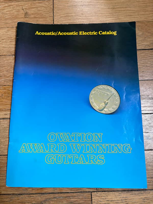 Ovation Guitar Catalog