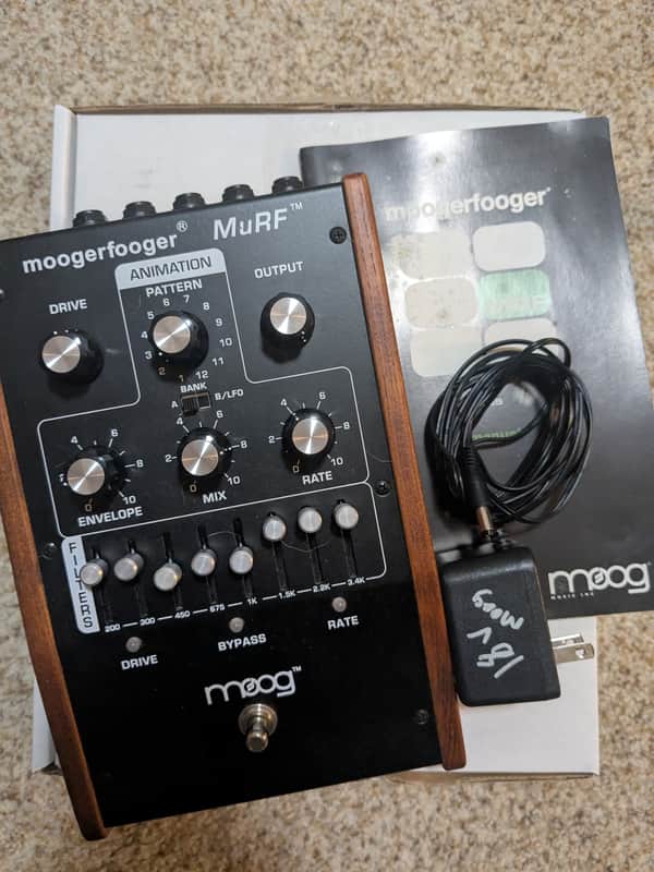 Moog MF-105 Moogerfooger MuRF 2004 - Black image 1