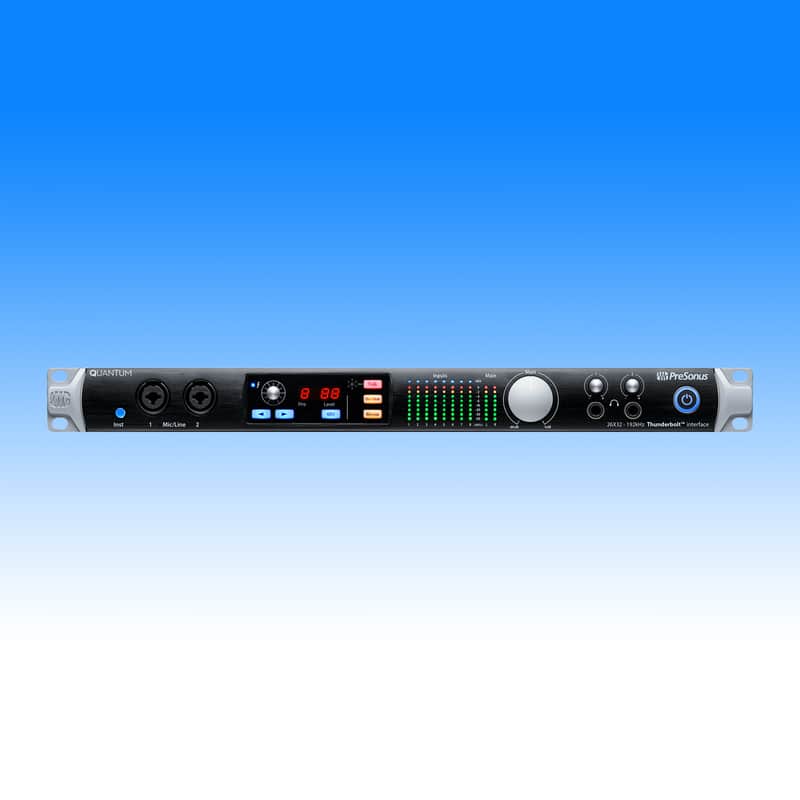 Mint Open Box - PreSonus Quantum 26x32 Thunderbolt 2 Audio Interface - Like New image 1