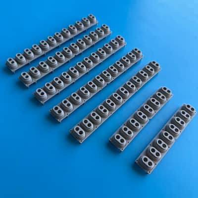 CASIO Wk-110 WK-200 WK-6500 Part: 8 & 12 Key Rubber Conductive Pad Set [7PCS] image 3