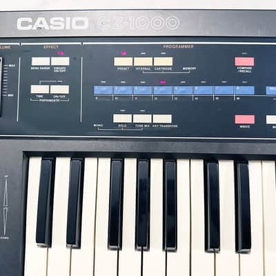 CASIO CZ-1000 Vintage 49-Key FM Synthesizer with New LCD. Made in JAPAN- 1984 Works and Sounds Great !... image 2