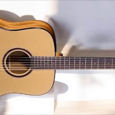 Crafter ABLE-D 630/N Able series 630, Dreadnought Acoustic Guitar w/ Solid Cedar Top image 4