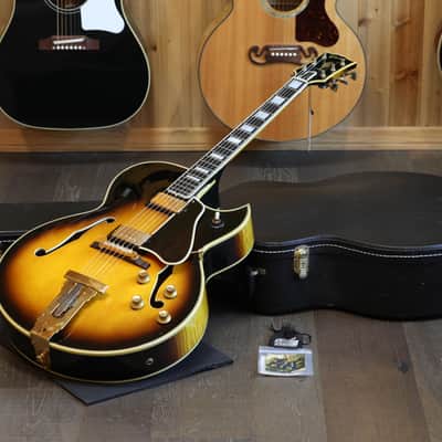 1968 Gibson L-5CES Florentine Hollow Body Electric Guitar Sunburst + HSC image 1