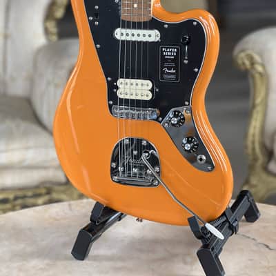 Fender Player Jaguar PF Capri Orange image 2