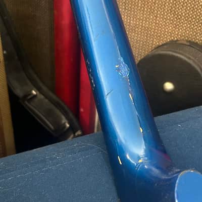 Vintage Silvertone Colorama Archtop Acoustic 1950’s Kentucky Blue RARE John Prine image 12