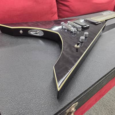 ESP LTD Ninja-600 Michael Amott Signature with Case - See Thru Black image 11