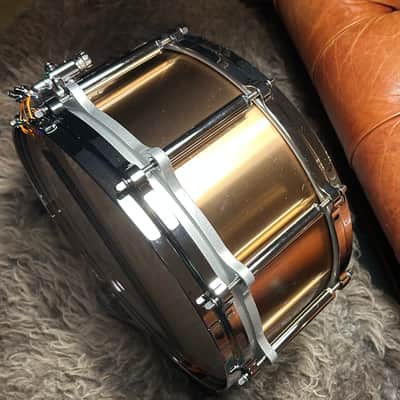 Pearl Free-Floating 14x6.5" Bronze Snare Drum 2025 - Bronze image 12