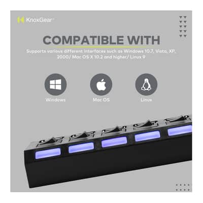 Knox Gear Universal 7-Port 2.0 USB Hub image 11
