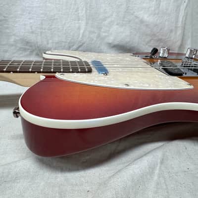 Fender American Deluxe Telecaster Guitar with Case 2008 - Aged Cherry Sunburst / Rosewood fingerboard image 23
