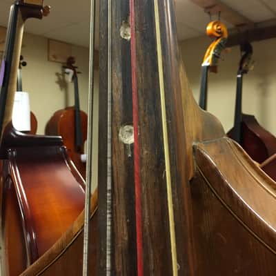 Epiphone upright bass 1940s serial #1806 image 5
