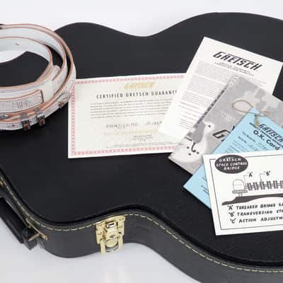 2018 Gretsch White Falcon Limited Edition 62 Reissue G6136T-62-LTD - White Finish - COA & Case Candy! image 7