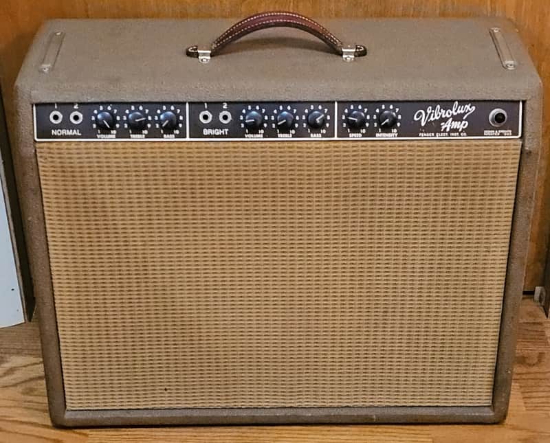 Fender Vibrolux Brown 1962 Tube Amp image 1