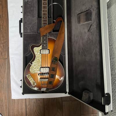 Hofner Club Bass H500/2 Sunburst (Left Handed) image 2