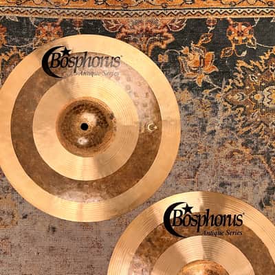 Light Complex Bosphorus 13” ANTIQUE DARK Hihats 770 920 g Papery Light SULTAN! PERFECT image 3