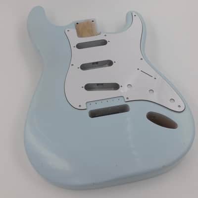 Nitro Lacquer Aged Reliced S-Style or T-Style Vintage Custom Guitar Body image 13