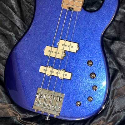 Charvel Pro-Mod San Dimas PJ Bass Guitar 2021 - Mystic Blue image 4
