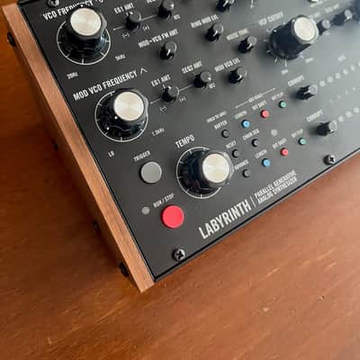 Moog Labyrinth Parallel Generative Synthesizer 2024 - Present - Black with Wood Sides image 2