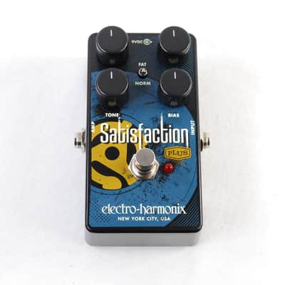 Used Electro-Harmonix EHX Satisfaction Plus + Fuzz Guitar Effects Pedal image 1