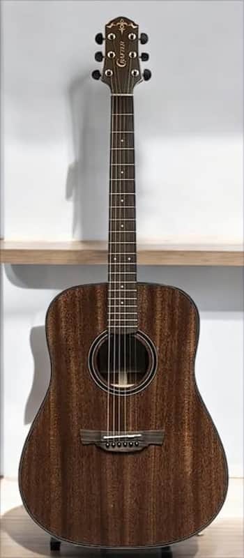 Crafter ABLE-D 630/N Able series 635, Dreadnought Acoustic Guitar w/ Solid Mahogany Top image 1