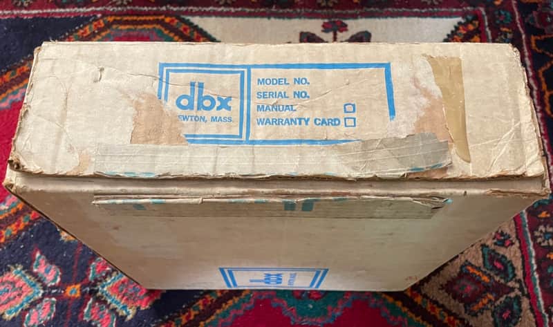dbx 128 Dynamic Range Enhancer / Noise Reduction System 1970s - Black image 1