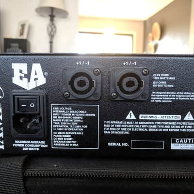 Euphonic Audio iAMP Pro 1200 Bass Head w/ Gator GRB-2U Rack Bag image 7