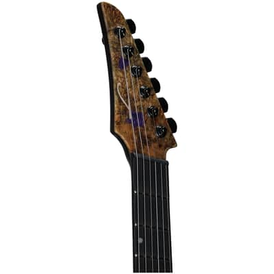 Legator Ninja 6 X Multi-Scale Electric Guitar, Royal Purple, with Gig Bag image 7