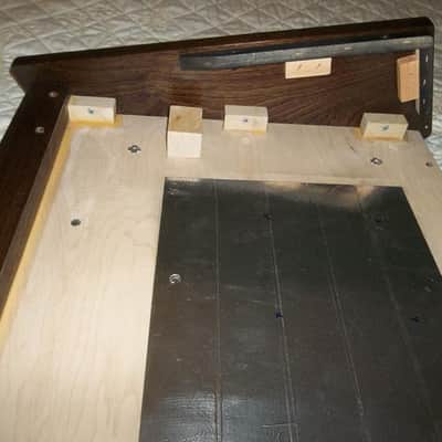 Korg Mono/Poly Custom Synthesizer Replacement Solid Walnut Chassis / Body / Case image 8