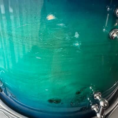 Parton Drum Works Mappa Burl over maple shells 12,13,16,22 image 3