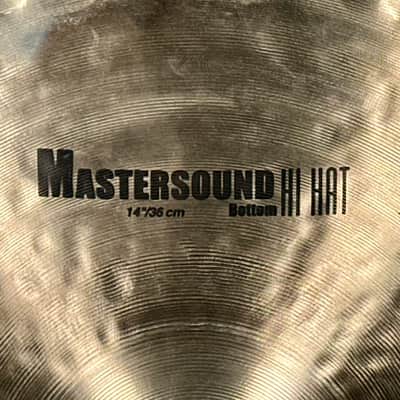 14" Zildjian K Mastersound Hi-Hat Cymbal Pair 1226g/1418g *Video* image 10