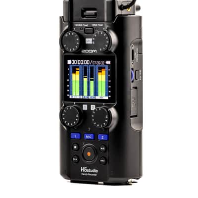 Zoom H5 Studio Handheld Recorder for Musicians, Podcasters & Filmmakers with Large Stereo Microphones, 2 Pro Quality Preamps, 6 Tracks of Recording, 32-Bit Float and USB Audio Interface image 7
