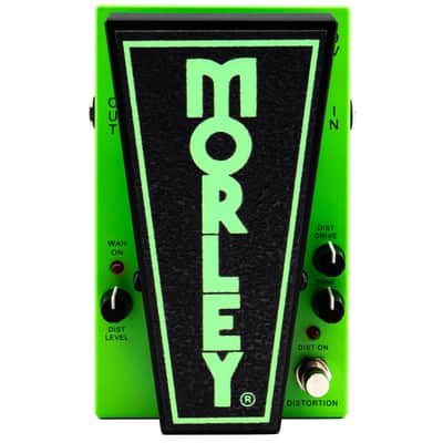 MORLEY 20/20 DISTORTION WAH MTPDW EFFETTO DISTORSIONE E WAH A PEDALE PER CHITARRA image 5