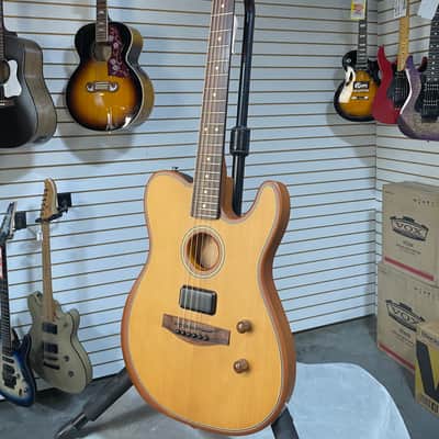 Fender Acoustasonic Standard Telecaster - Aged Natural & PLEK*D #774 image 6