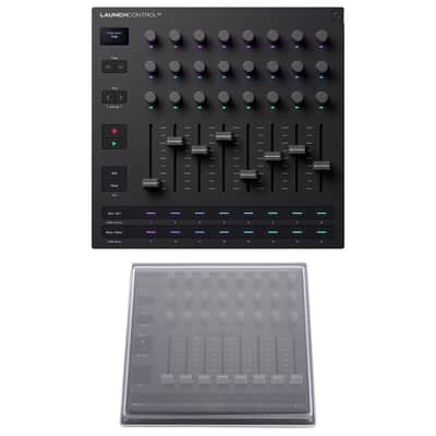 Novation Launch Control XL 3 MIDI Control Surface + Decksaver Cover