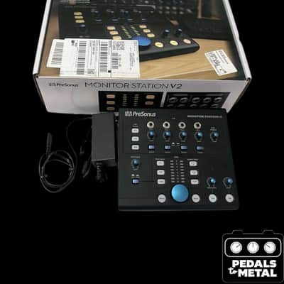 PreSonus Monitor Station V2 Desktop Monitor Controller 2014 - Present - Black - X18672 image 1