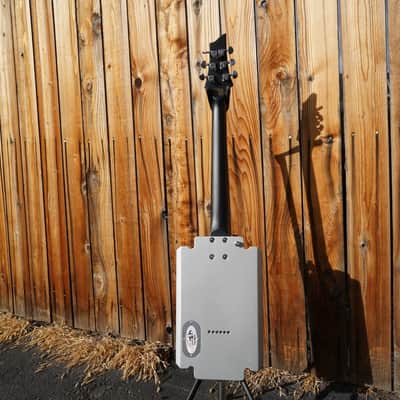Schecter DIAMOND SERIES Machine Gun Kelly Razor Blade - Metallic Silver 6-String Electric Guitar image 3