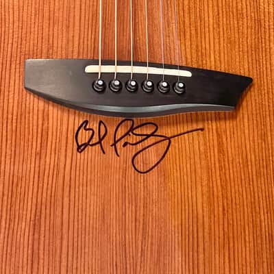 McPherson MG 4.5 Redwood Top East Indian Rosewood Back & Sides with Case Played & Signed By Brad Paisley - Pre Owned image 6