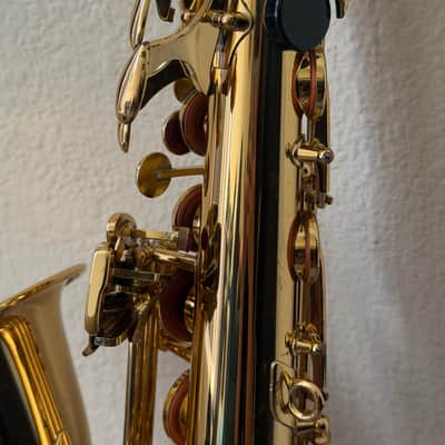 Yamaha YAS-475 Alto Saxophone w/ Selmer S90 mouthpiece & a hard case & accessories image 3