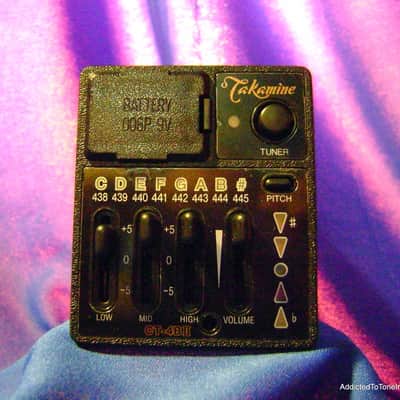 Takamine CT4BII / CT4B2 ProSeries Acoustic Guitar Preamp NEW image 4
