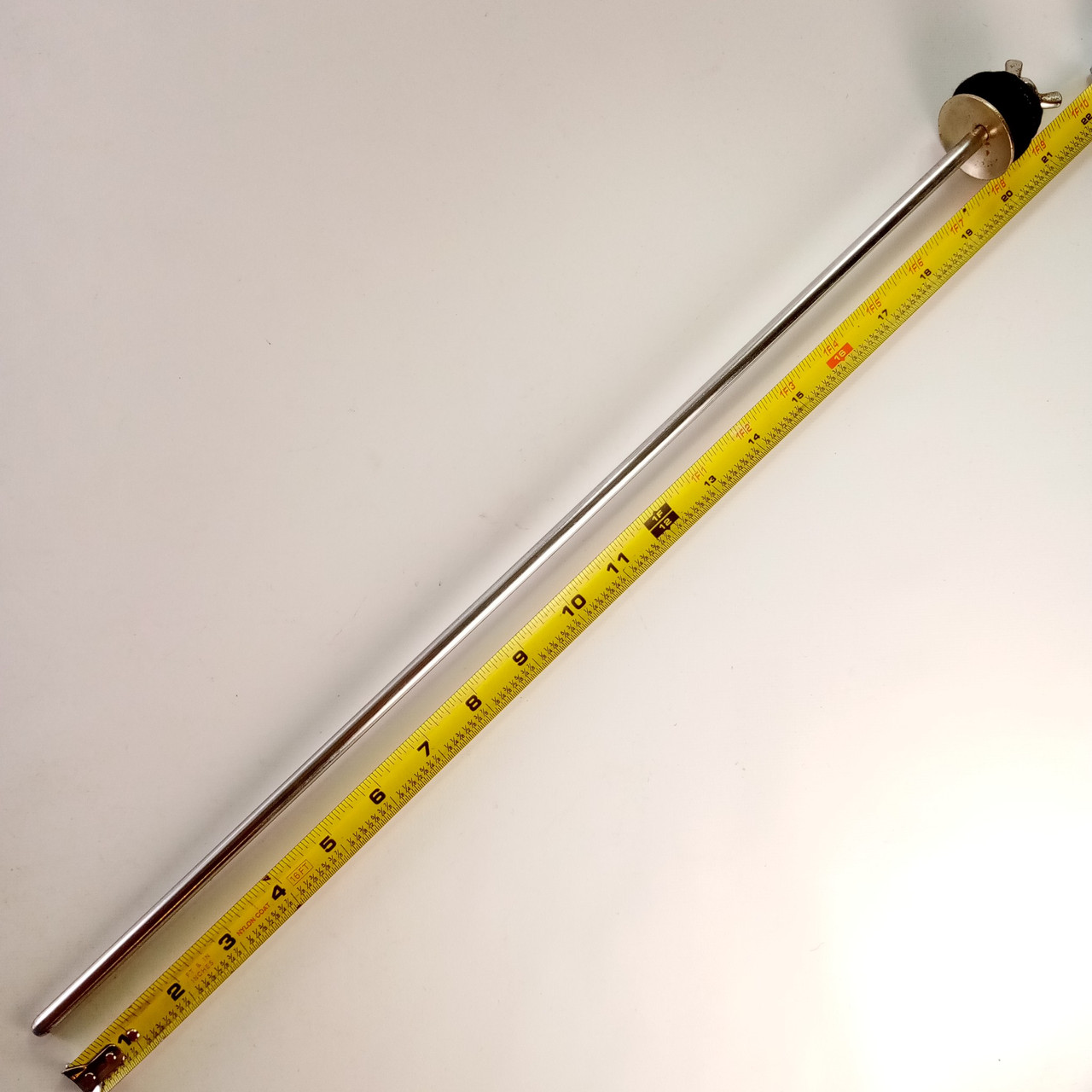 Ludwig/Leedy 5/16x21" Rod Straight Arm Chrome Cymbal Holder Mount Vintage30s USA — main photograph